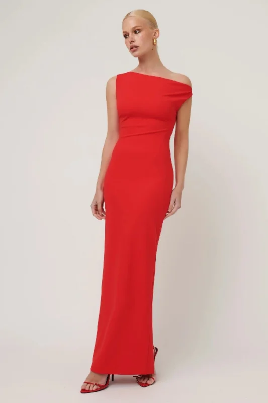 Formal Clothing For Women EFFIE KATS Womens Inaya Gown - Red