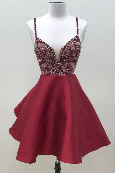 Women's Clothing For Special Occasions Homecoming, Short Prom Dress, Evening Dress ,Winter Formal Dress, Pageant Dance Dresses, Graduation School Party Gown gh1028