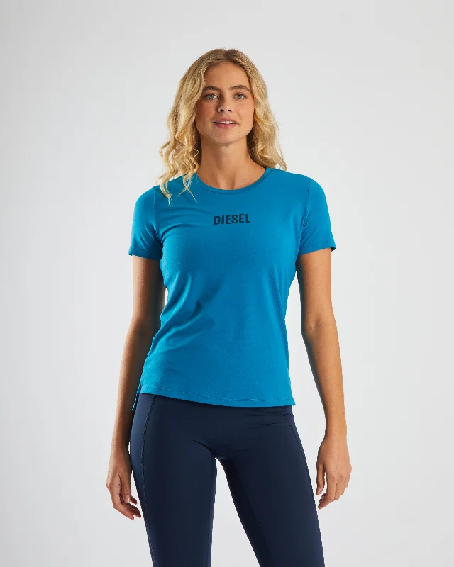 Women's Clothing For Outdoor Activities Nadine Tee Marine Teal