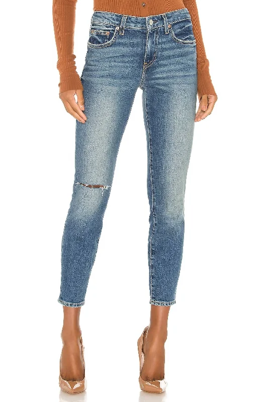 Timeless Women's Garments Sophie Low Rise Slim Crop Jean In Heartbreaker