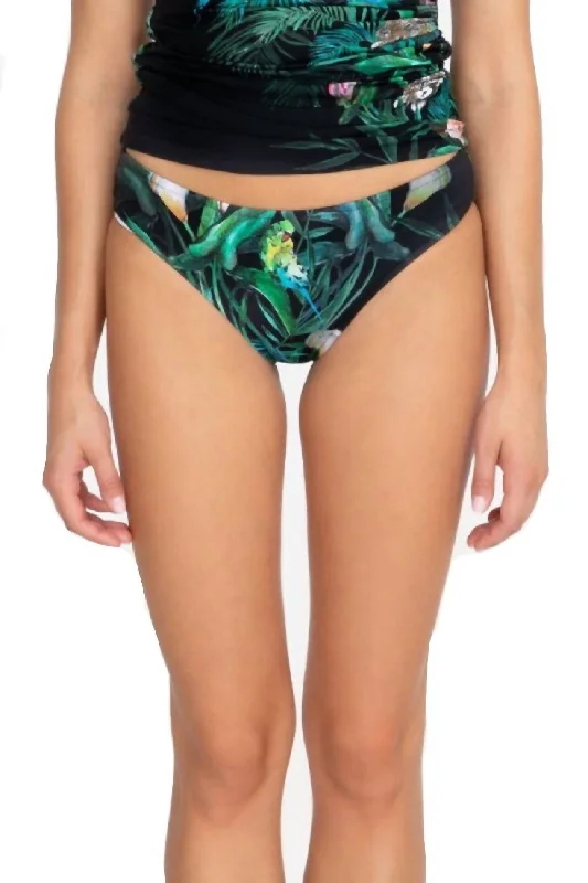 Women's Athletic Garments Calla Lily Hipster Bikini Bottom In Multi