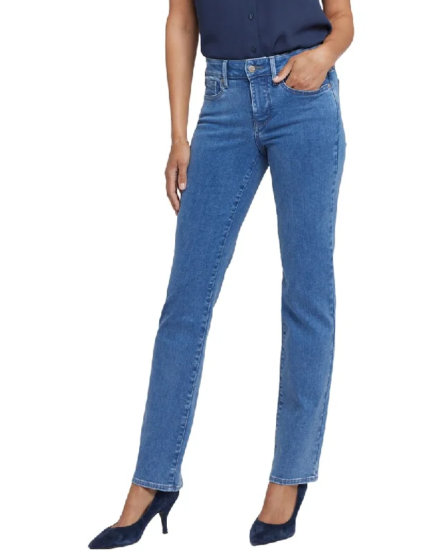 Comfortable Garments For Women NYDJ Marilyn Venice Blues Straight Leg Jean