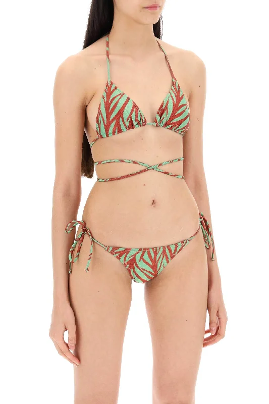 Modern Women's Attire Reina Olga 'animal Print Miami Bikini Set