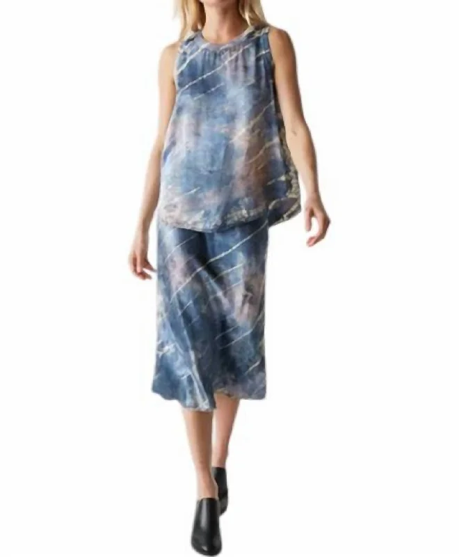 Women's Stylish Outdoor Outfit Leila Double Dye Skirt In Nocturnal Combo