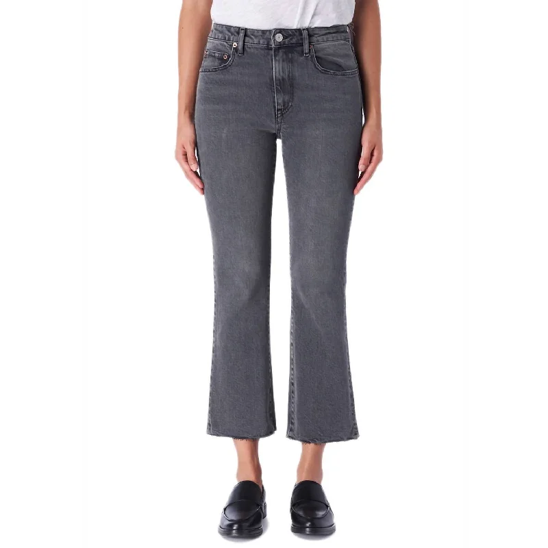 Women's Vintage Garments Colette Kick Flare Jean In Touch Of Grey