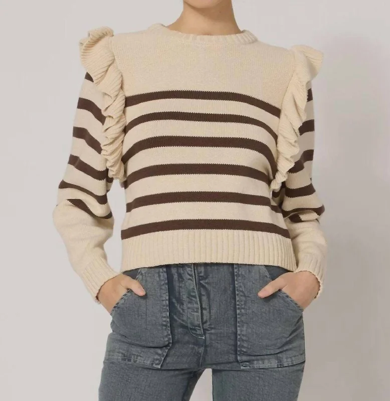 Chic Women's Garments Blair Sweater In Cream