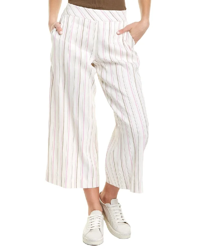 Casual Chic Women's Clothes Trina Turk Monument Striped Linen-Blend Pant