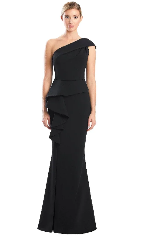 Women's Holiday Attire Alexander by Daymor 1781S23 - One Shoulder Gown