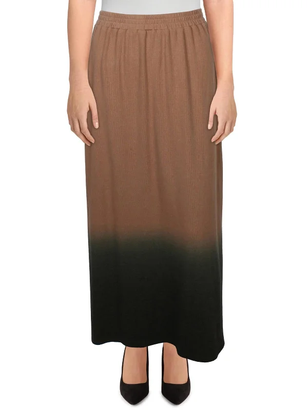 Flash Discount Womens Ribbed knit Long Maxi Skirt