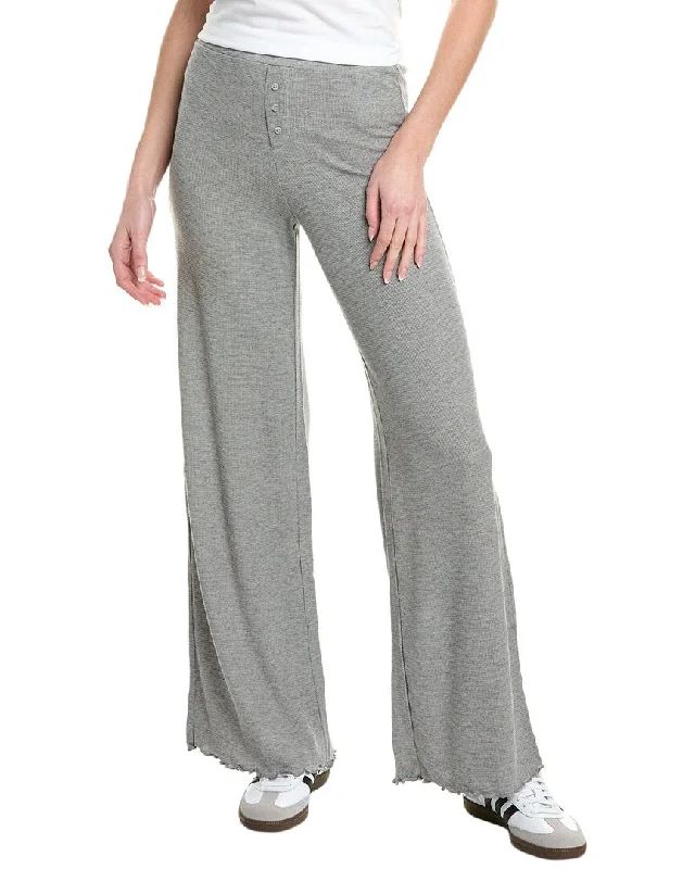 Holiday Special Offers Splendid LYR Thermal Wide Leg Cashmere-Blend Pant