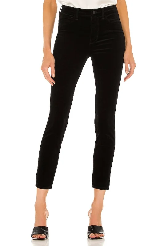 Women's Outerwear Apparel Katrina Ultra Hr Skinny Jeans In Noir Noir