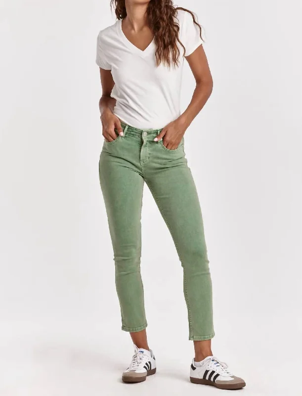 Women's Activewear Garments Blaire Straight Jean In Nephrite