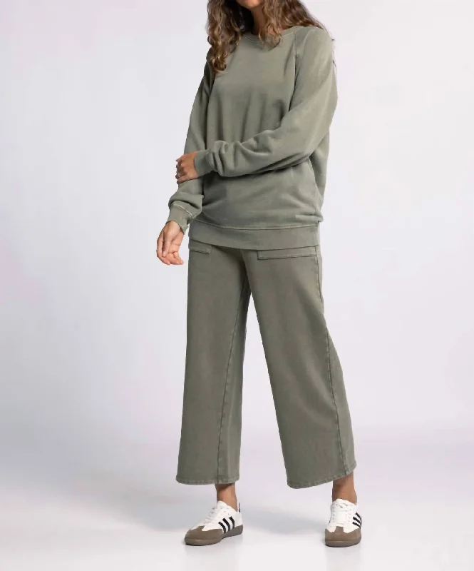 Sales For Clothes Jaime Sweatshirt In Olive