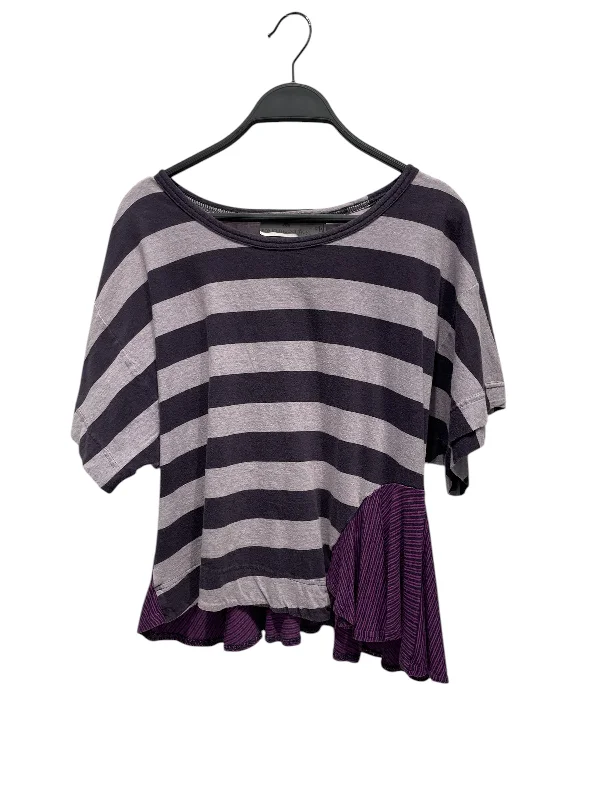 Casual Chic Women's Clothes adidas by Stella McCartney/3|4 T-Shirt/XS/Stripe/Polyester/PPL/