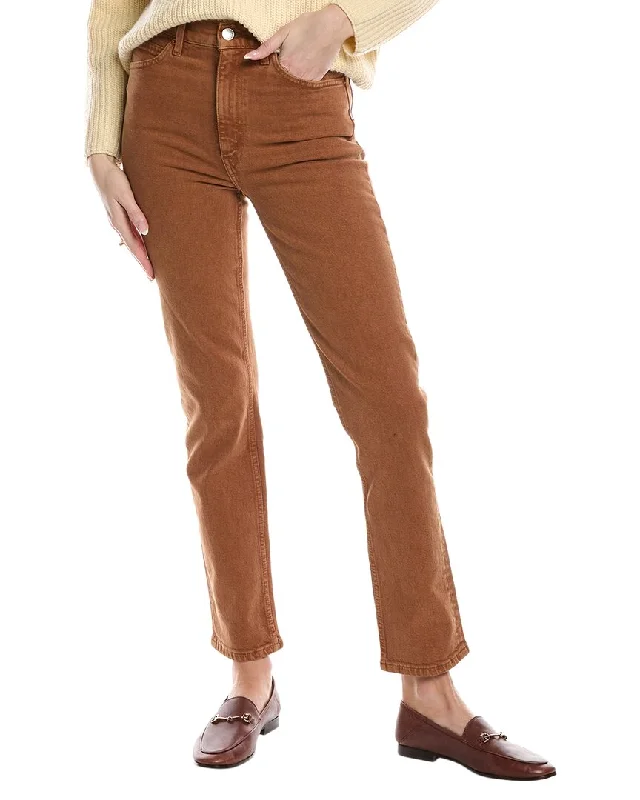 Women's Activewear Outfit RE/DONE 70's Straight Washed Terracotta Jean