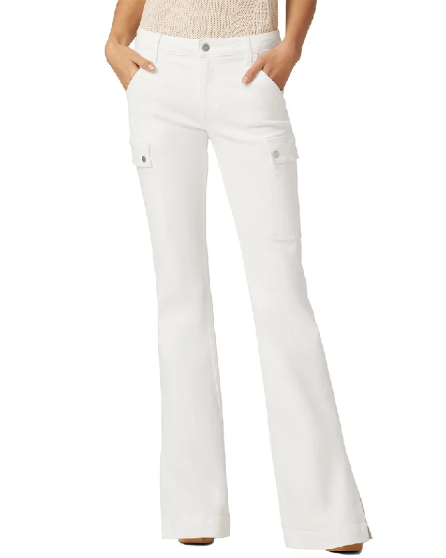 Modern Women's Fashion with Vintage Touches JOE'S Jeans The Frankie White Cargo Bootcut Jean