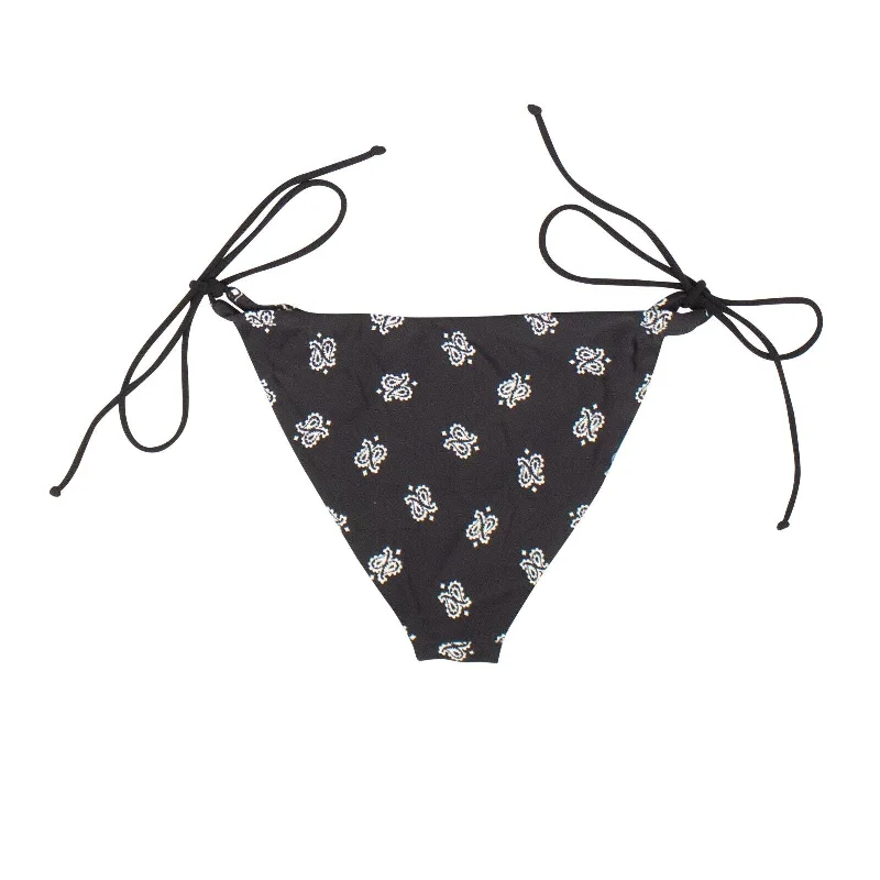 Clothes For Sale Black Bandana Print Bikini Bottom