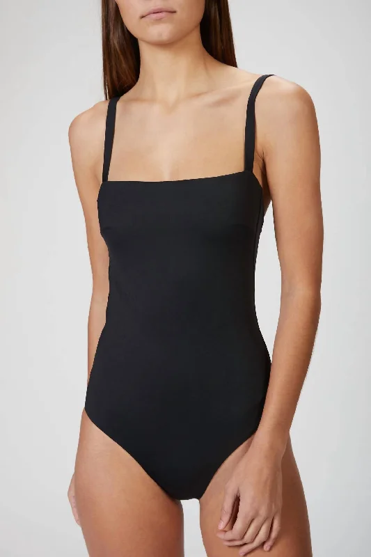 Plus-Size Women's Garments Palma One-Piece In Black