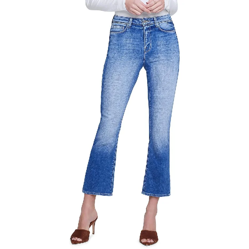 Women's Vacation Outfit Womens High Rise Ankle Cropped Jeans