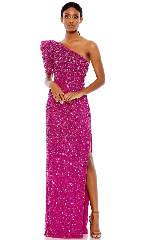 Elegant Women's Clothing Mac Duggal 10912 - Bead Embellished Column Gown