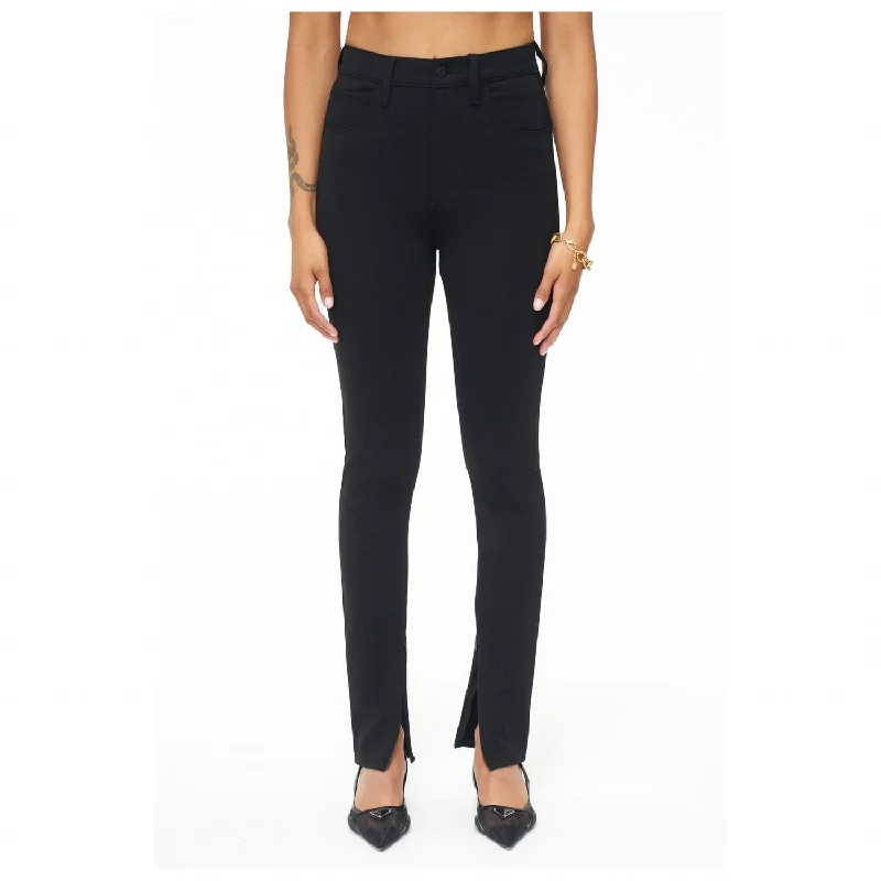 Women's Contemporary Clothing Kendall Hight Rise Skinny Scuba Pants With Zippers In Night Out