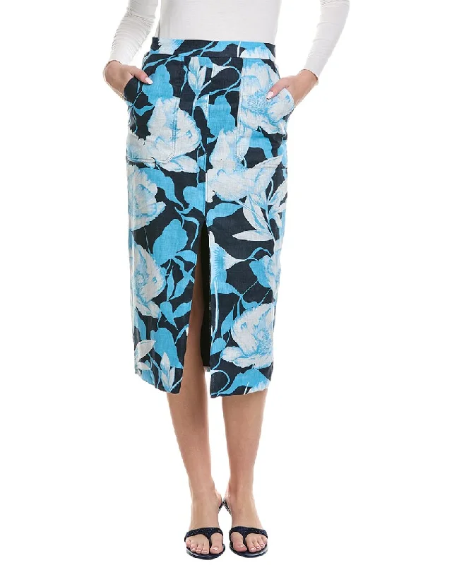 Women's Fashionable Clothing Sets Reiss Jackson Print Printed Skirt