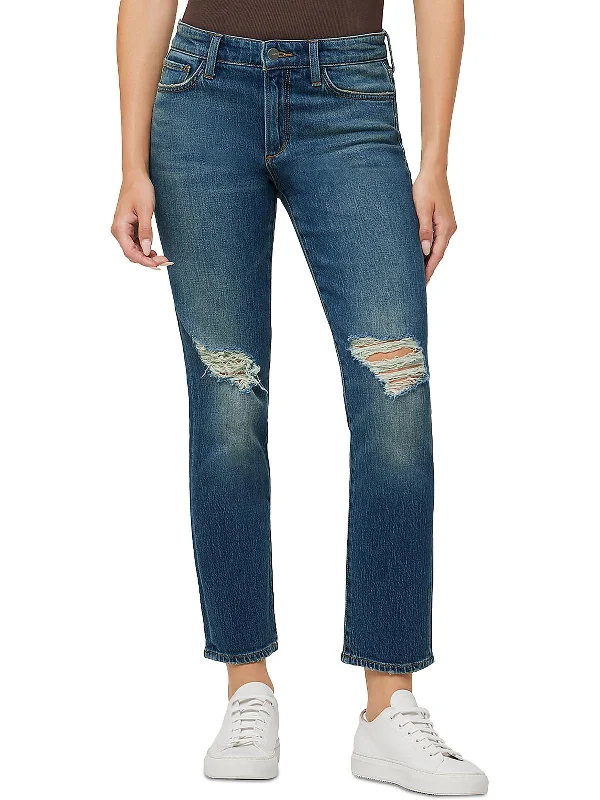 Women's Outfit For The Office The Scout Womens Destroyed Denim Boyfriend Jeans