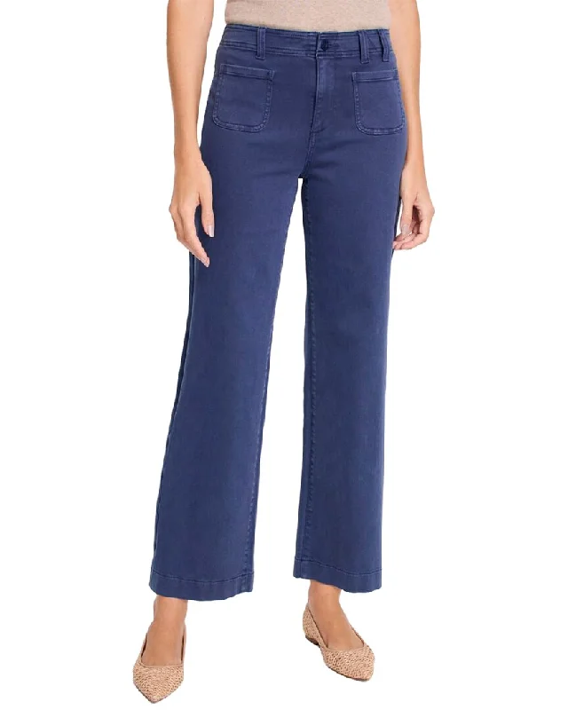 Women's Classic Outfit NIC+ZOE Mid Rise Wide Leg Pocket Jean