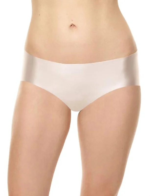 Sale On Clothing Luxe Satin Bikini In Creme