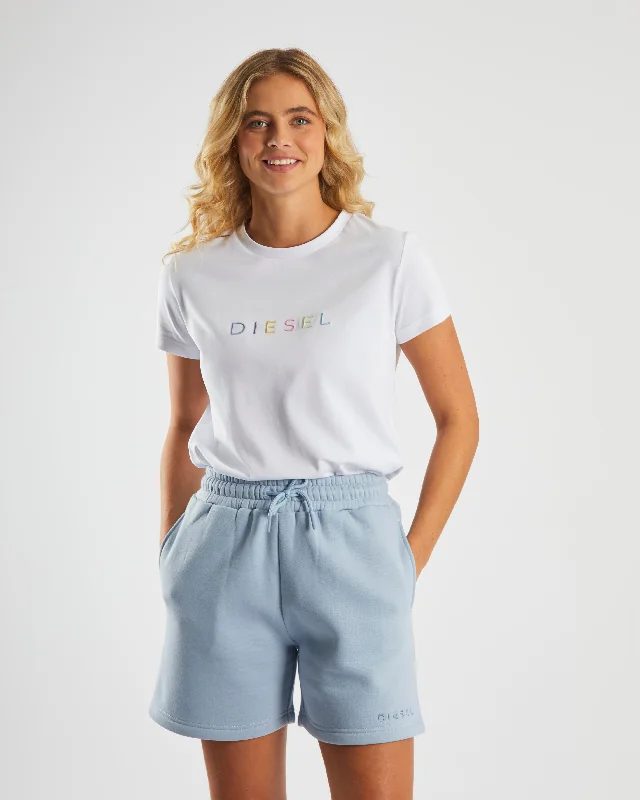 Women's Clothes For The Office Darla Tee Dove White