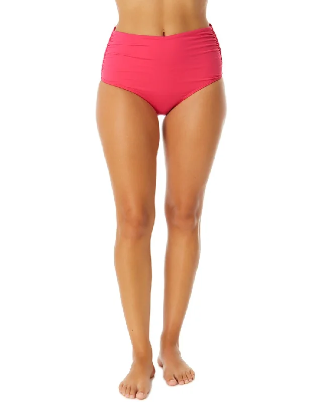 Women's Active Clothing Anne Cole High-Waist Shirred Bikini Bottom