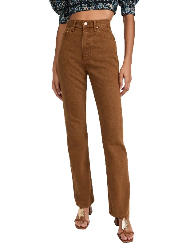 Women's High-Fashion Attire Agnes Jeans In Umber Wash