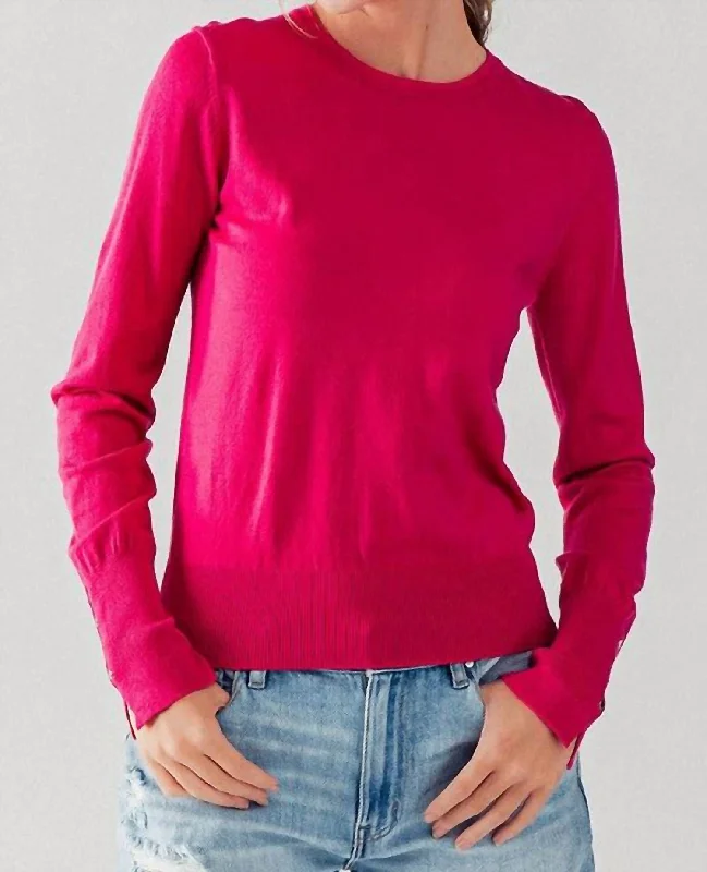 Women's Workout Garments Love Sweater In Pink