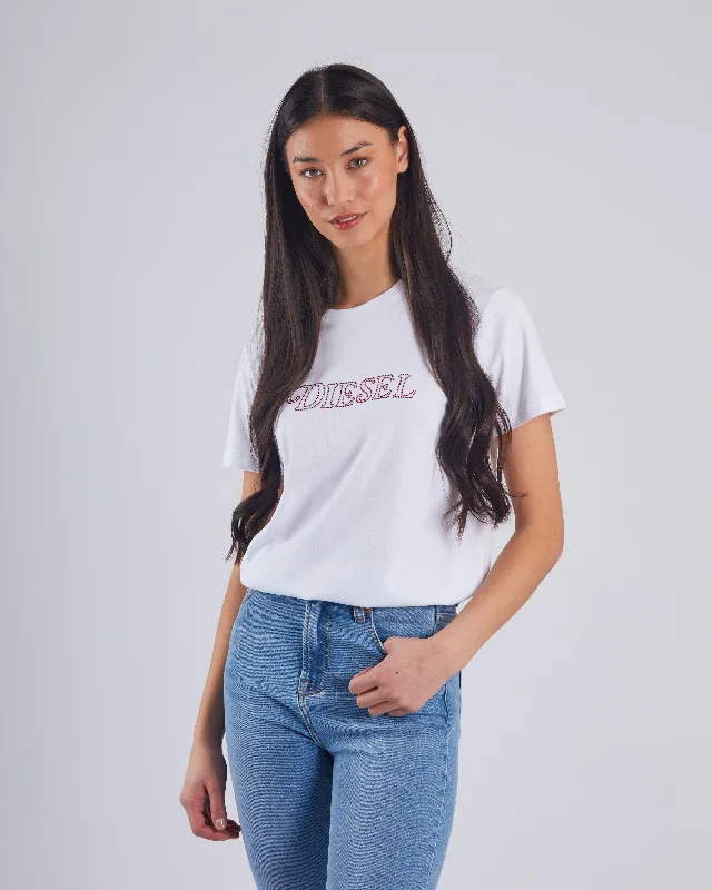 Women's Everyday Apparel Azzura Tee Dove White