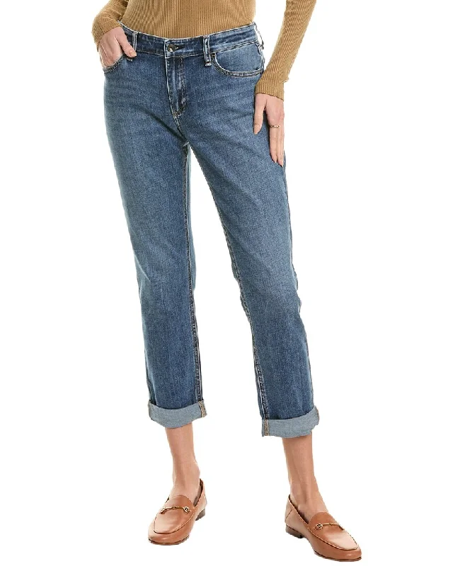 Affordable Luxury Women's Garments rag & bone Dylan Medium Wash Low-Rise Slim Boyfriend Jean