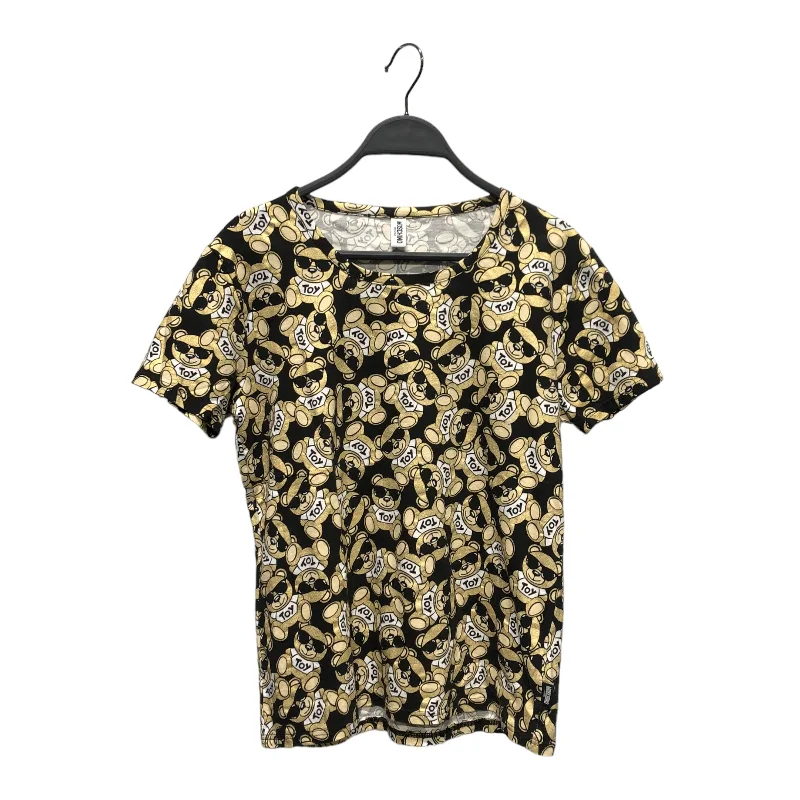 Women's Fashionable Attire For Work MOSCHINO/T-Shirt[PO]/S/Multicolor/Cotton/All Over Print/