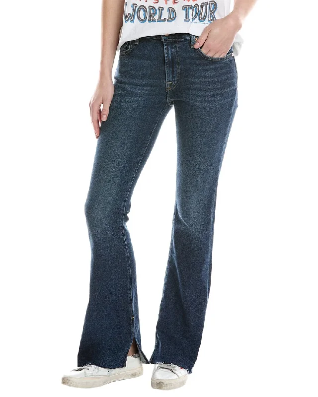 Women's Stylish Casual Garments 7 For All Mankind Tailorless Bootcut Deep Soul Jean