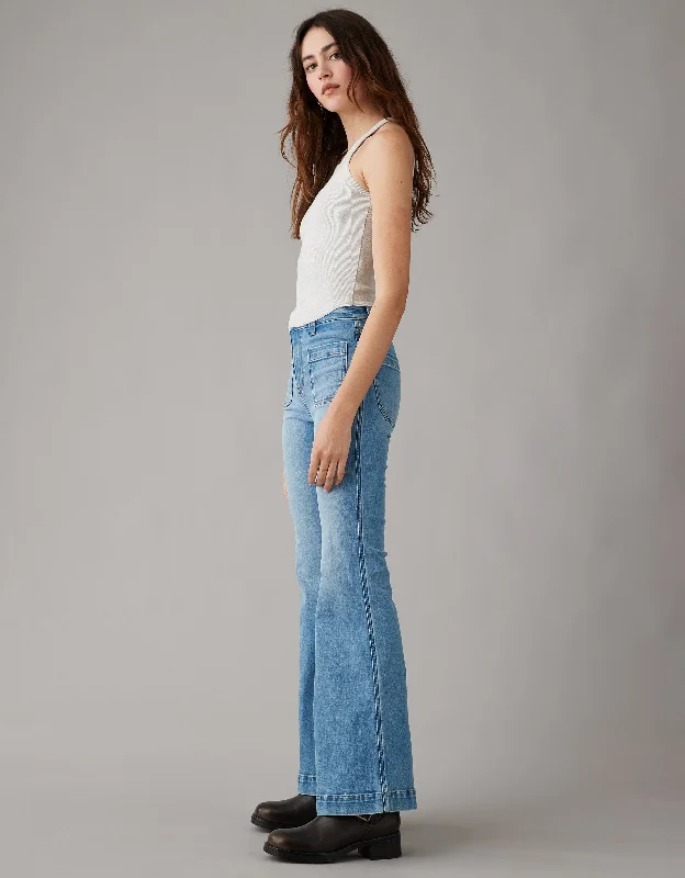 Women Wear Online AE Next Level Festival Flare Jean