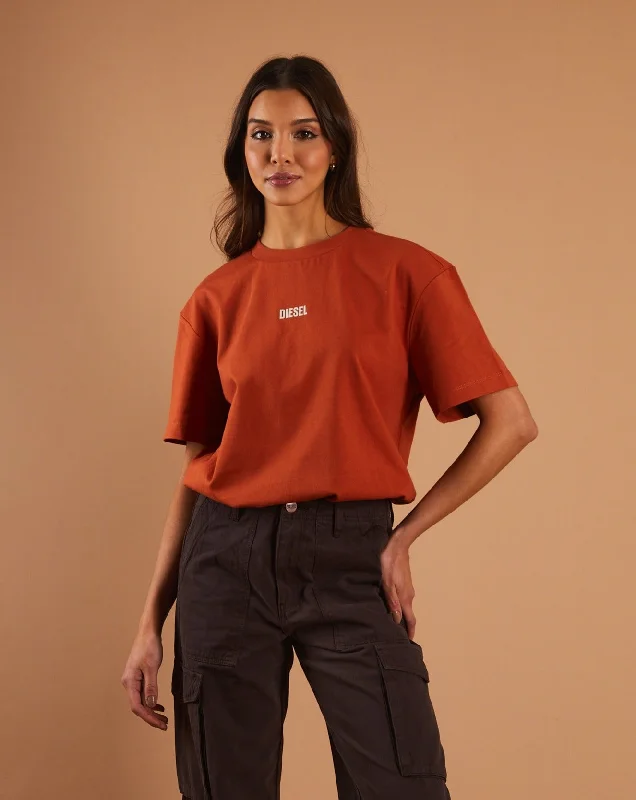 Women's Seasonal Clothing Amari Tee Cinnamon Orange