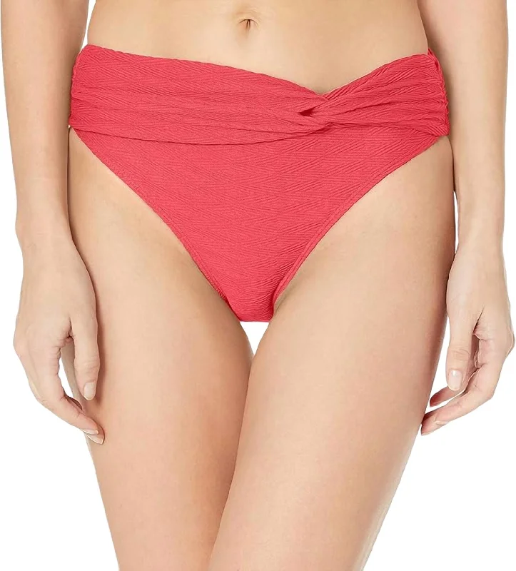 Affordable Women's Garments Weaver Twist Front Bottom In Melon