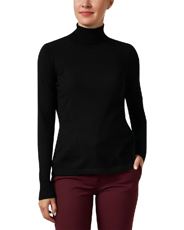 Women's Active Outfit For Fitness J'Envie Mock Neck Sweater