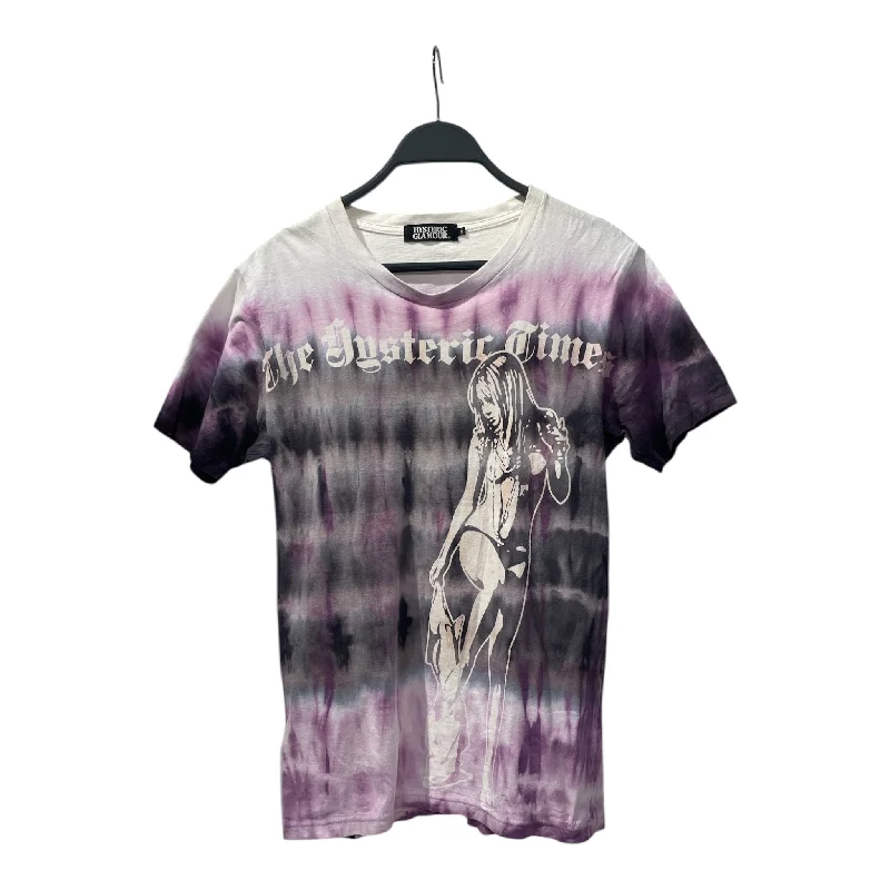 Women's Professional Clothes HYSTERIC GLAMOUR/T-Shirt/S/White/Cotton/Graphic/0203CT09