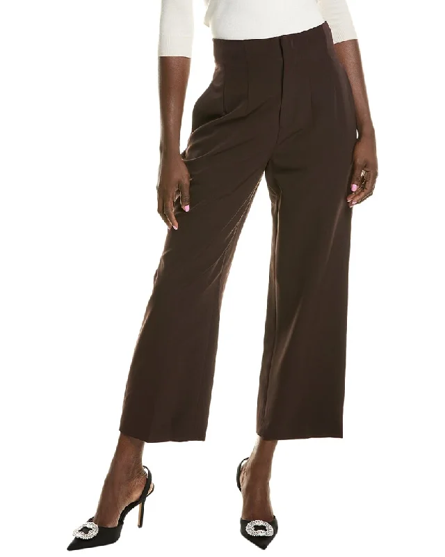 Women Wear Brands BCBGMAXAZRIA High Waisted Crop Pant